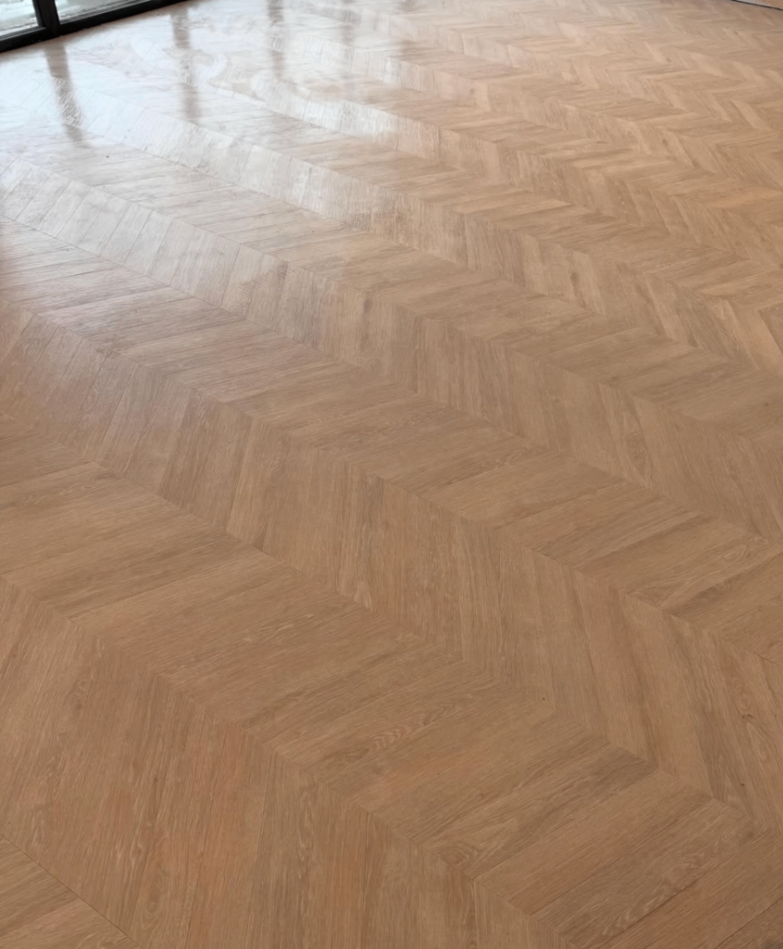 Feature flooring installation by Finesse Flooring